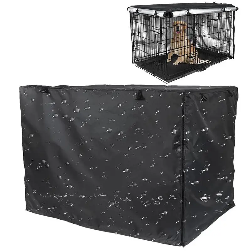Dog Crate Dust Proof Cover photo