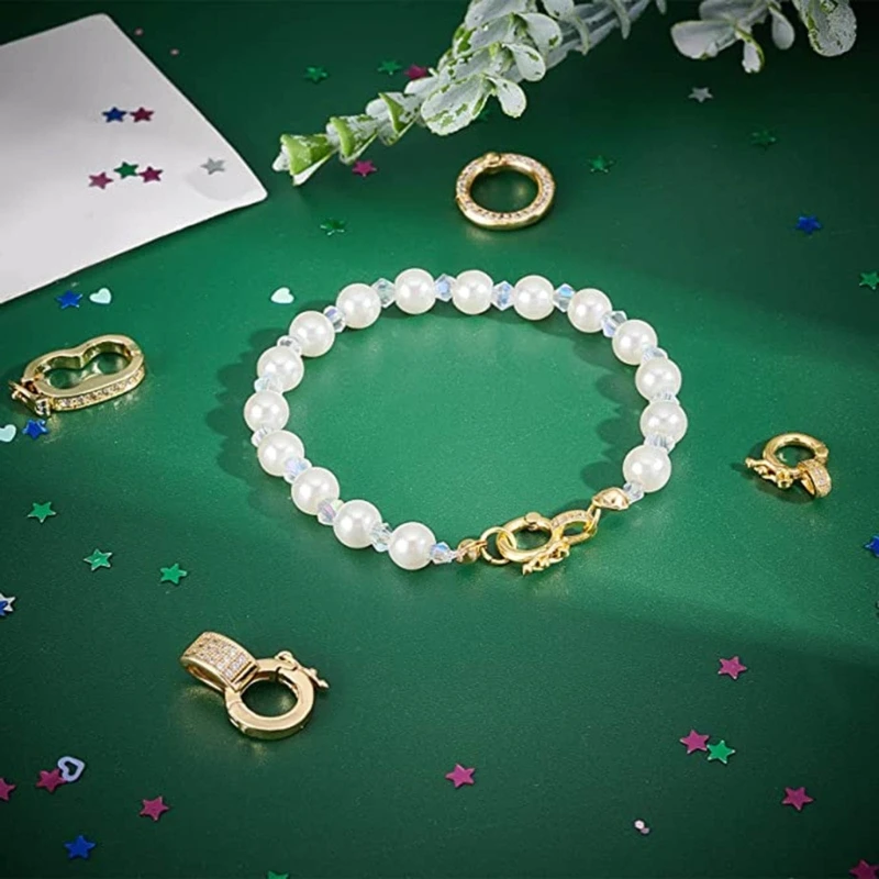 6 Chiusure Di Estensione Per Bracciali – Oro, Oro Bianco E Oro Rosa, In Ottone, Per Gioielli Fai Da Te