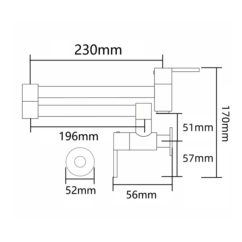 enchimento de panela 360 rotativa dobravel alongada 04