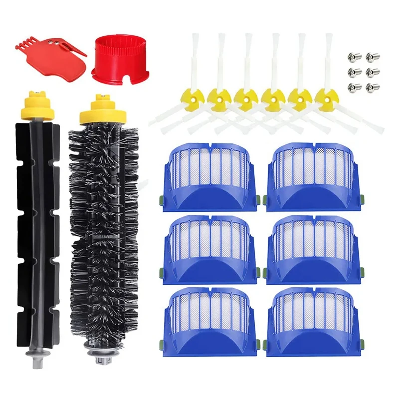 Per Irobot Roomba 614 / 620 / 630 / 650 / 651 / 671/ 660 / 692 Robot Vacuum Spazzola Laterale Principale Filtro Hepa Pezzi Di Ricambio Accessori