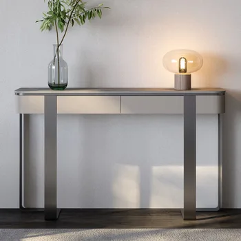 Squisito tavolo da ingresso europeo Classico portaoggetti Semplice tavolo consolle glamour Bellezza Trendy Schreibtisch Mobili da soggiorno
