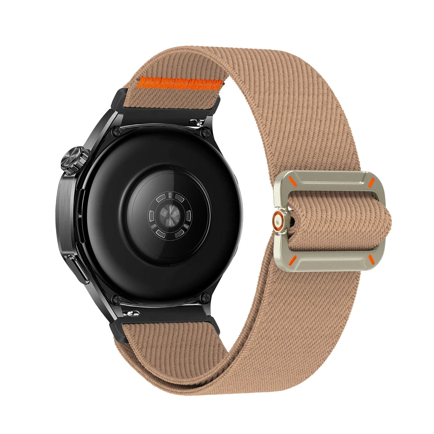 Elastic Braided Nylon Watch Band - 22mm/20mm