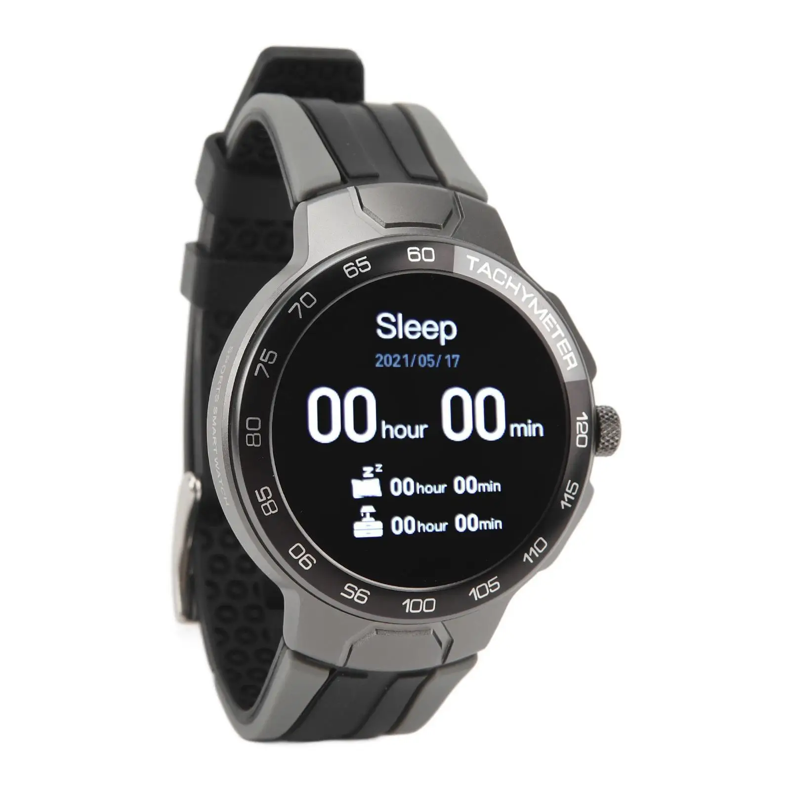 IP68 Waterproof Sports Watch with Notifications, Battery Life, Rugged Design & Sleep Tracking for Outdoor Adventures