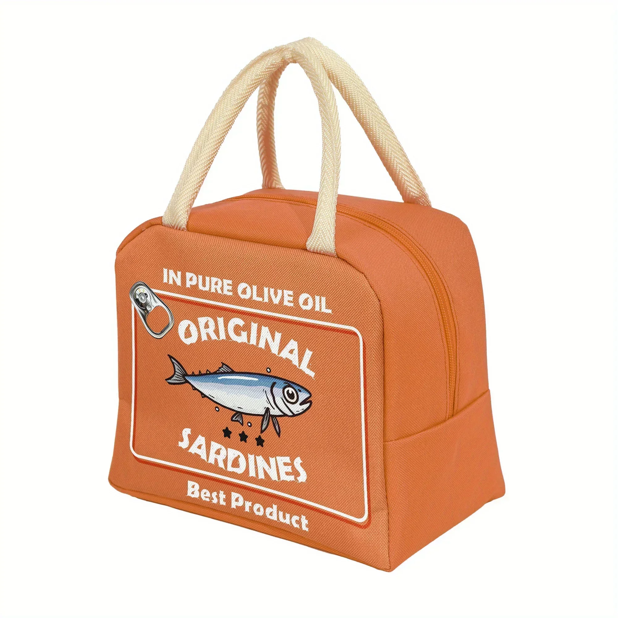 1CPS Sardine Can Style Handbag Stylish Practical Everyday Handbag for Students Office Workers Gift Options