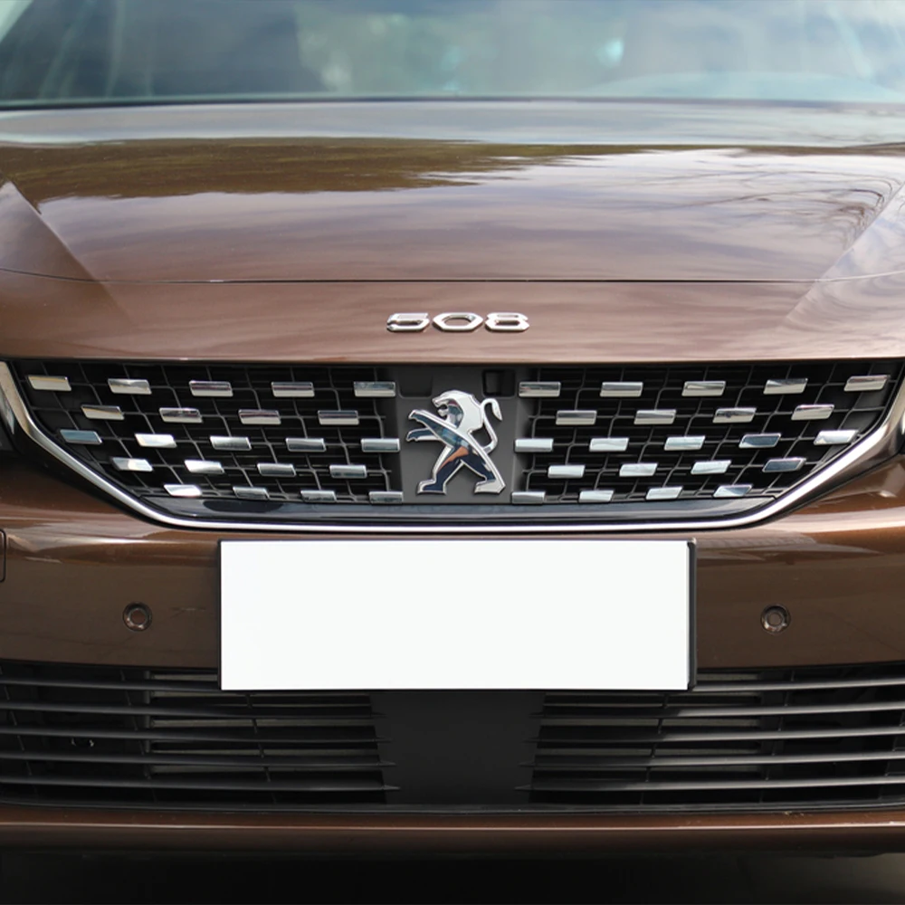 Für Peugeot 408 4008 308 3008 Rifter 5008 508 2008 208 301 RCZ Auto Haube Front Motorhaube Grill Hinten Stamm logo Abzeichen Aufkleber Aufkleber – Detail 9