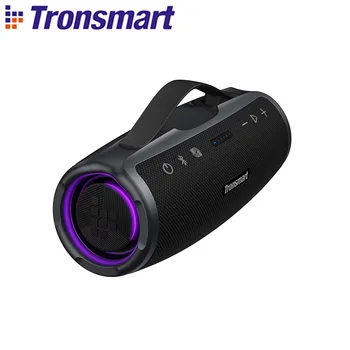 Tronsmart Mirtune S100 Speaker 50W Bluetooth Speaker with IPX7 Waterproof, APP Control, Built-in Powerbank & Retractable Handle 1