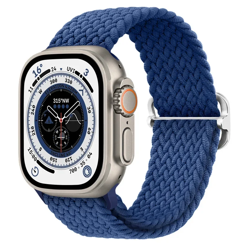 Versatile Sports Nylon Strap for Smartwatch - Comfortable Wristband in Assorted Sizes
