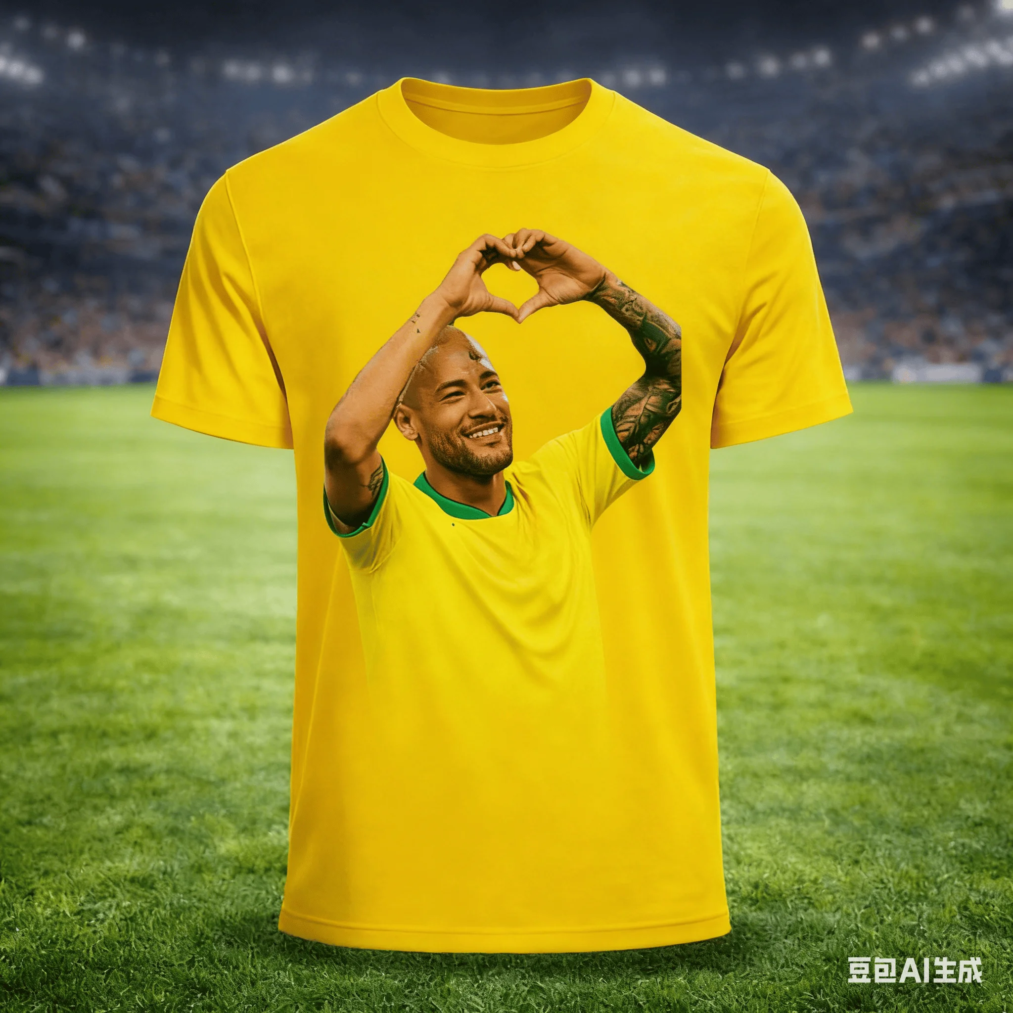 AI Klassisches Trikot # 10 Neymar bedrucktes T-Shirt Outdoor Fitness Training Sportbekleidung Sommer Herren Kinder T-Shirt Große Größe – Detail 5