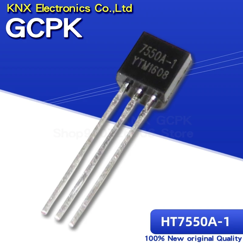 

10 шт., 100% оригинал, новинка TO92 HT7550A-1 7550A-1 7550A 7550A1 TO-92