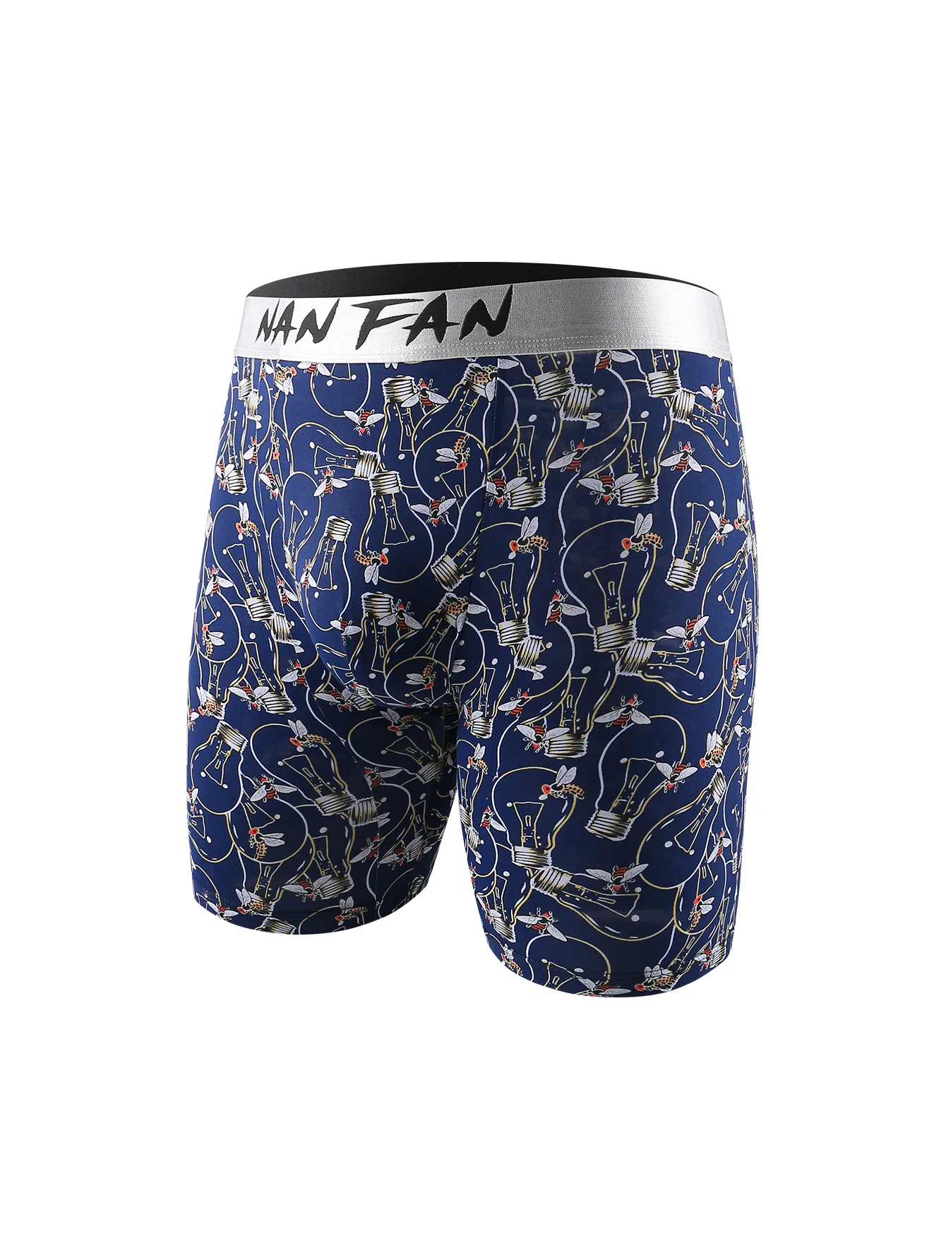 ملابس داخلية رجالية من Nan Fan، تتميز بطباعة حريري...
