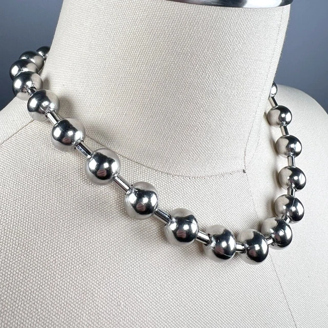 Oversized Ball Chain/ Chunky Stainless Steel Ball Chain Necklace/ Large 8mm  Ball Chain/ Big Ball Chain/ Bead Chain/ Unisex/ Gift for Him Her 