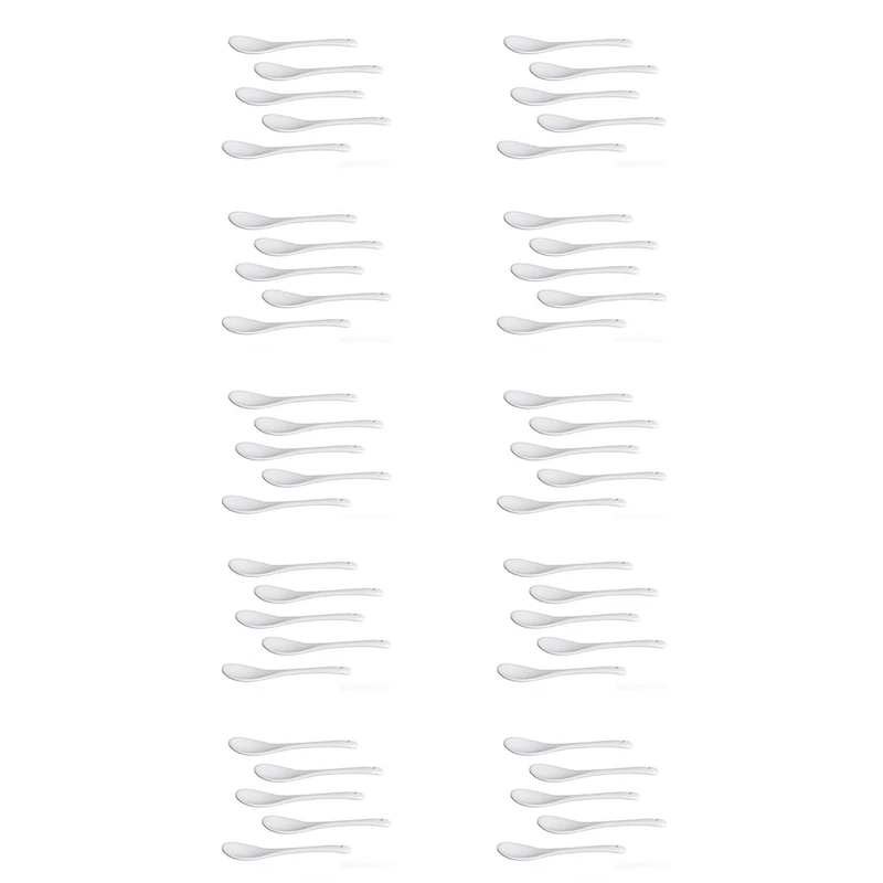 

Set Of 50 Ceramic Spoon Teaspoon Spoon Jam Honey