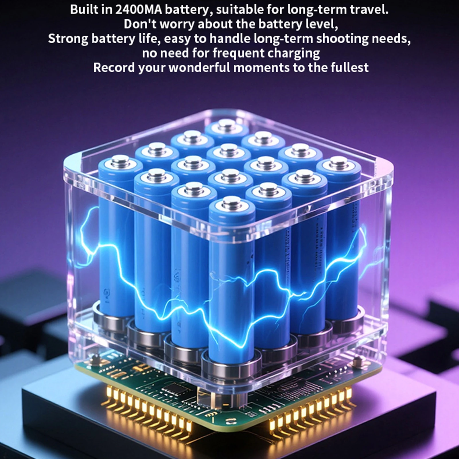 4K 포켓 액션 카메라 터치스크린 미니 DV 비디오 레코더 카메라 사이클링 야외 스포츠 브이로그 녹화 카메라 (자전거용)