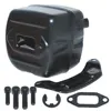 544029501 Exhaust Muffler Kit For Husqvarna 362 365 371 372 372XP 385 390XP Chainsaw 503765301 Muffler Gasket Bracket Screws 4