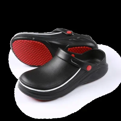 EVA Unisex Slippers Non-slip Waterproof Oil-proof Kitchen Work Cook Shoes for Chef Master Hotel Restaurant Slippers