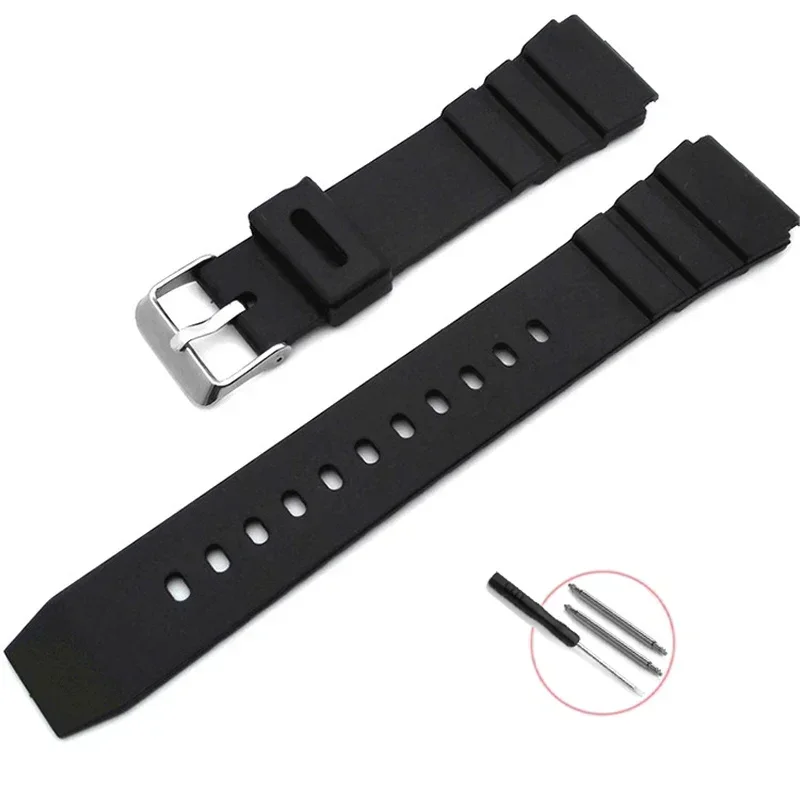 Enhanced Waterproof Silicone Watch Strap - Men's & Women's Sizes