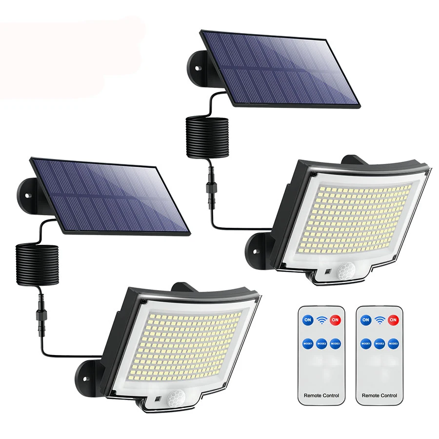 1pc 106 Led Luz Solar Exterior, Súper Brillante Sensor Movimiento