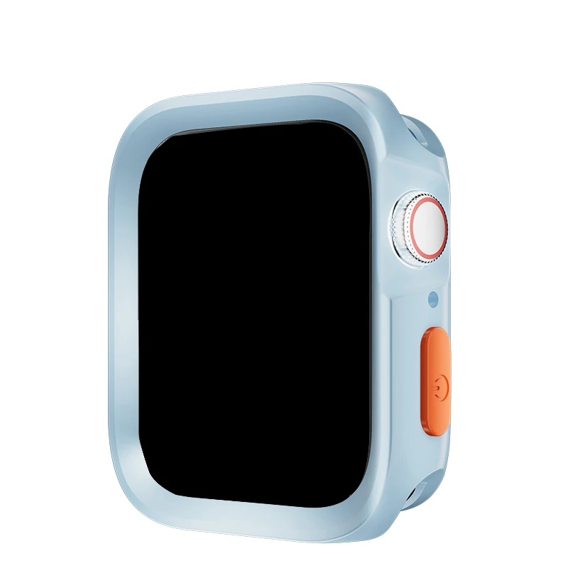 Durable Soft TPU Protective Apple Watch Case - Anti-Drop Bumper Cover