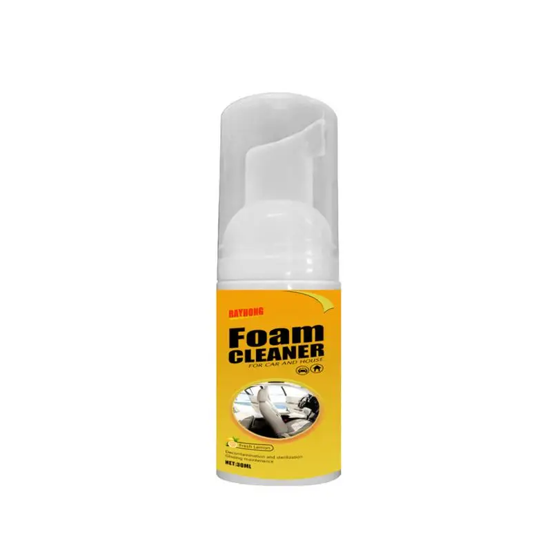 

Car Foam Cleaner Car Interior Leather Seat Spray Foam Cleaner Ceiling Leather Seat Cleaner Functional Effective For Car And