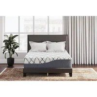 14 Inch Chime Elite 2.0 Ultra Plush Green Tea Memory Foam Mattress for Cool Sleep and Pressure Relief, Queen Mattress 1
