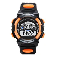 Children Watch Sport Kids Watches Silicone Strap Waterproof LED Digital Watch for Kid Children Student Girl Boy Wristwatch Clock 2