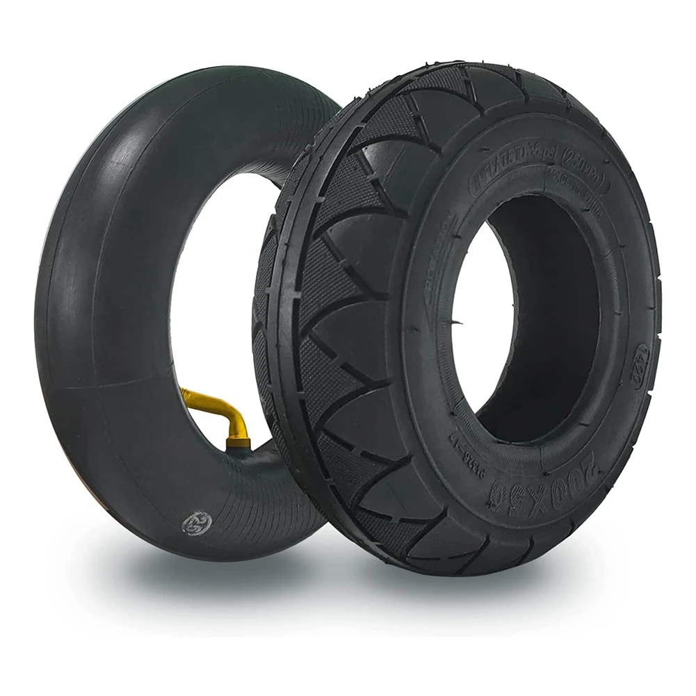 Set Di Pneumatici E Camere D'Aria 200 X50 Per Razor E100,E150,E200,Power Core E100,Powerrider 360,Crazy Cart,Epunk,E-Scooter Tire