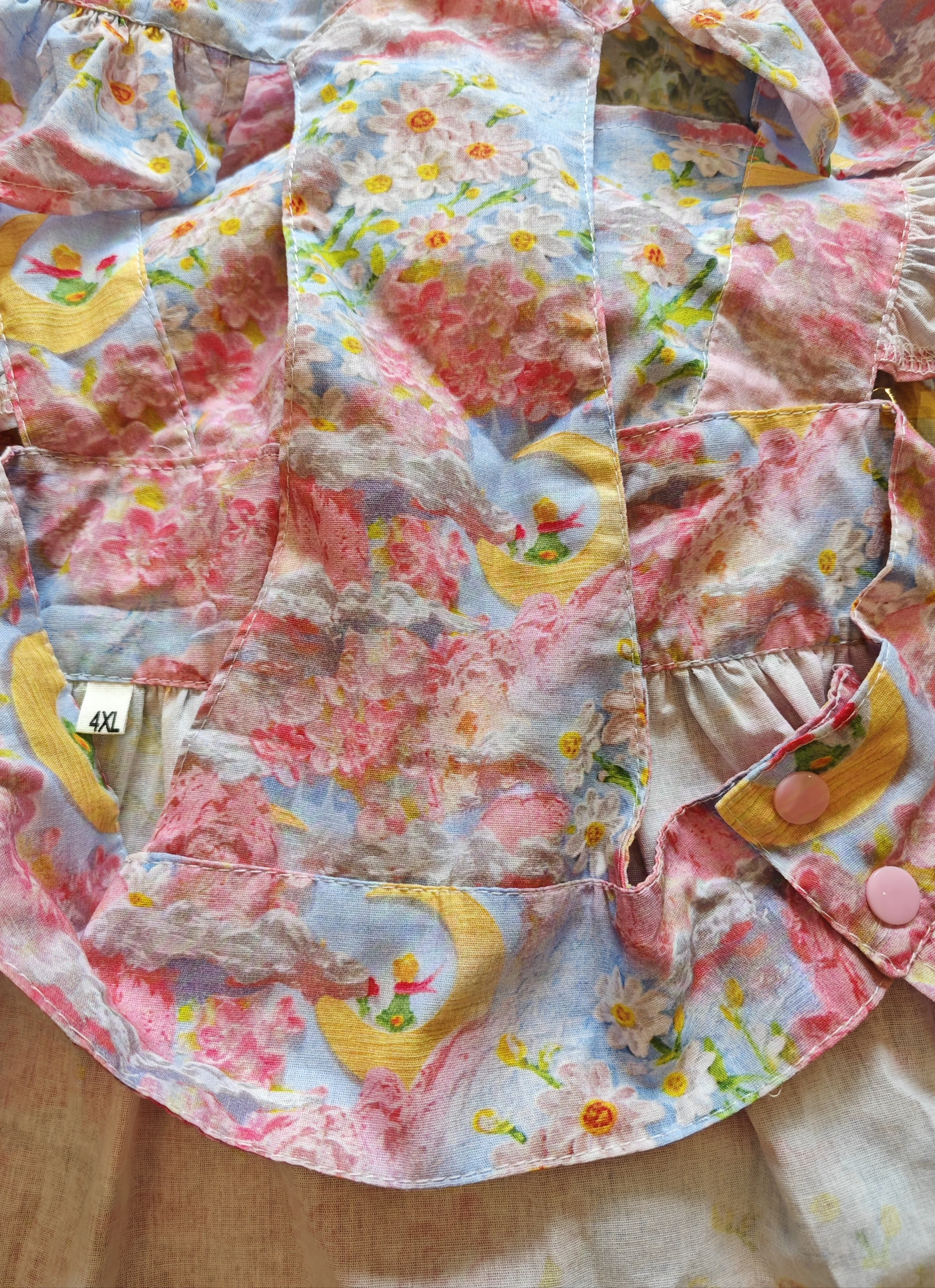 Summer Flower Cute Cat and Dog Clothes - PeticaDeals