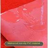 Large Red Silk Ring Thickened Carpet Floor Mat Welcome Door Mat Custom Cut Waterproof Non-slip Foot Mat PVC Washroom Floor Mat 3