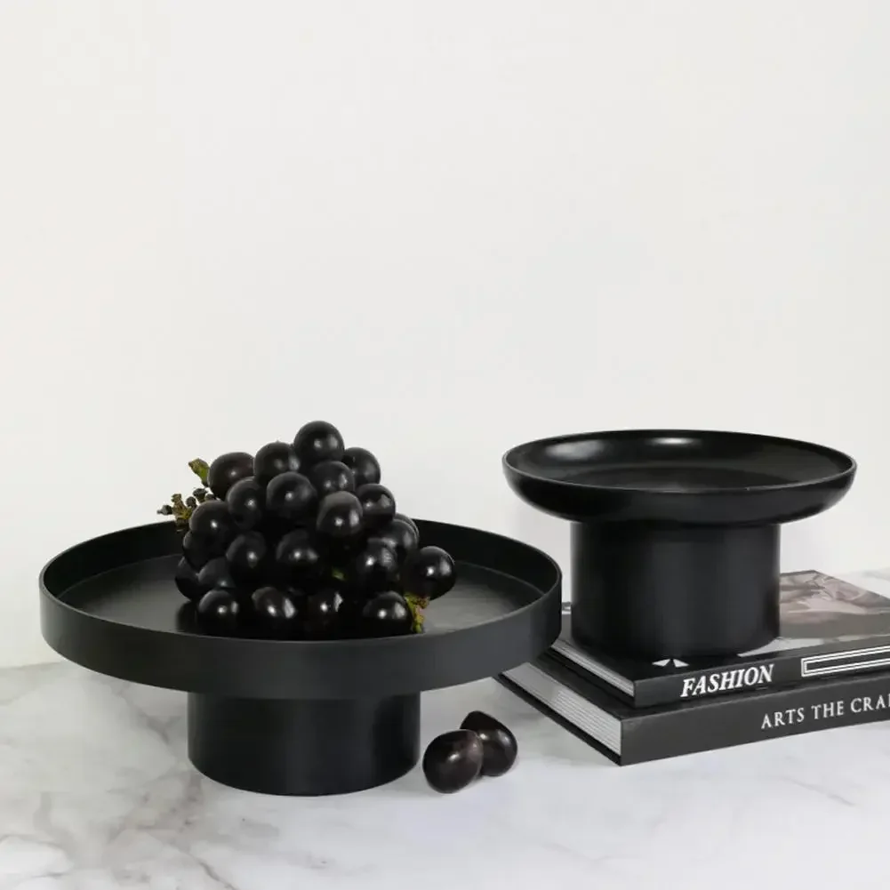 Simple modern circular storage tray living room porch fruit and vegetable aromatherapy small items desktop storage tray 3