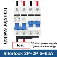 DC 12V 24V 48V 36V 72V MCB Battery Car Protector Mini Circuit Breaker DZ47 Positive And Negative Pole Protection Switch Isolator - Image 6