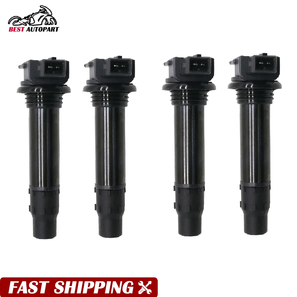 SET of 4PCS 0700-178000 Ignition Coil for CFMoto MOTORCYCLE 650 NK 650 TK CF650 700CL-X CF700 700CL-X SPORT CF700 0700 178000