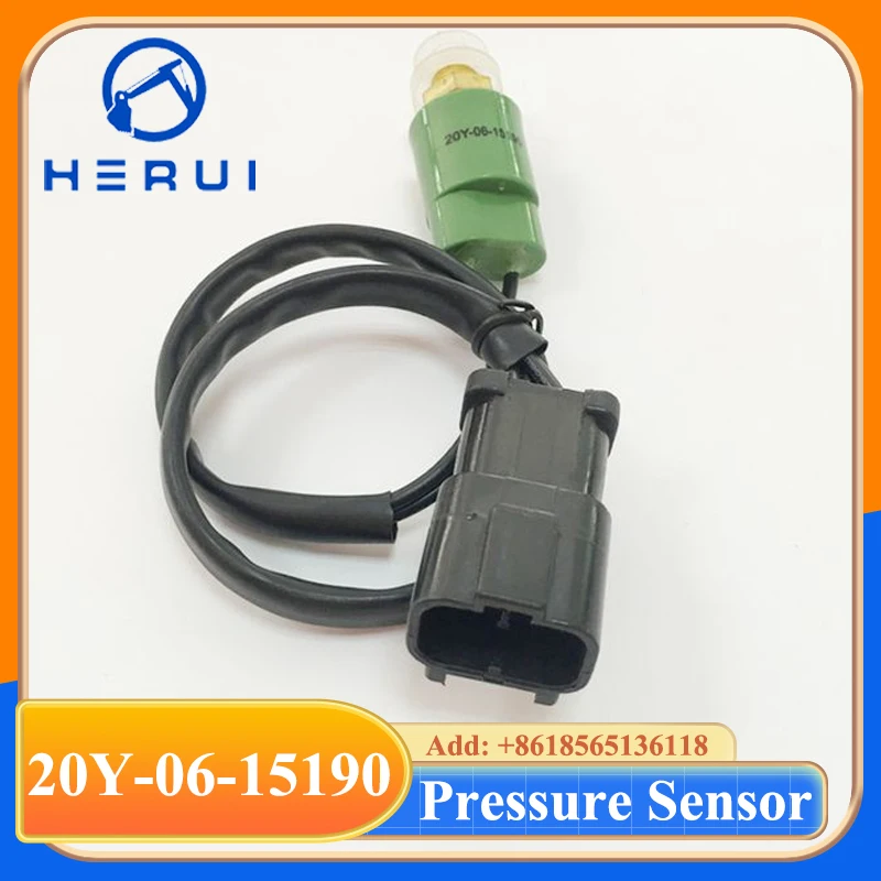 

PC-5 PC200-5 Датчик давления 20Y-06-15190 для экскаватора 6D95 PC120-5 20Y0615190