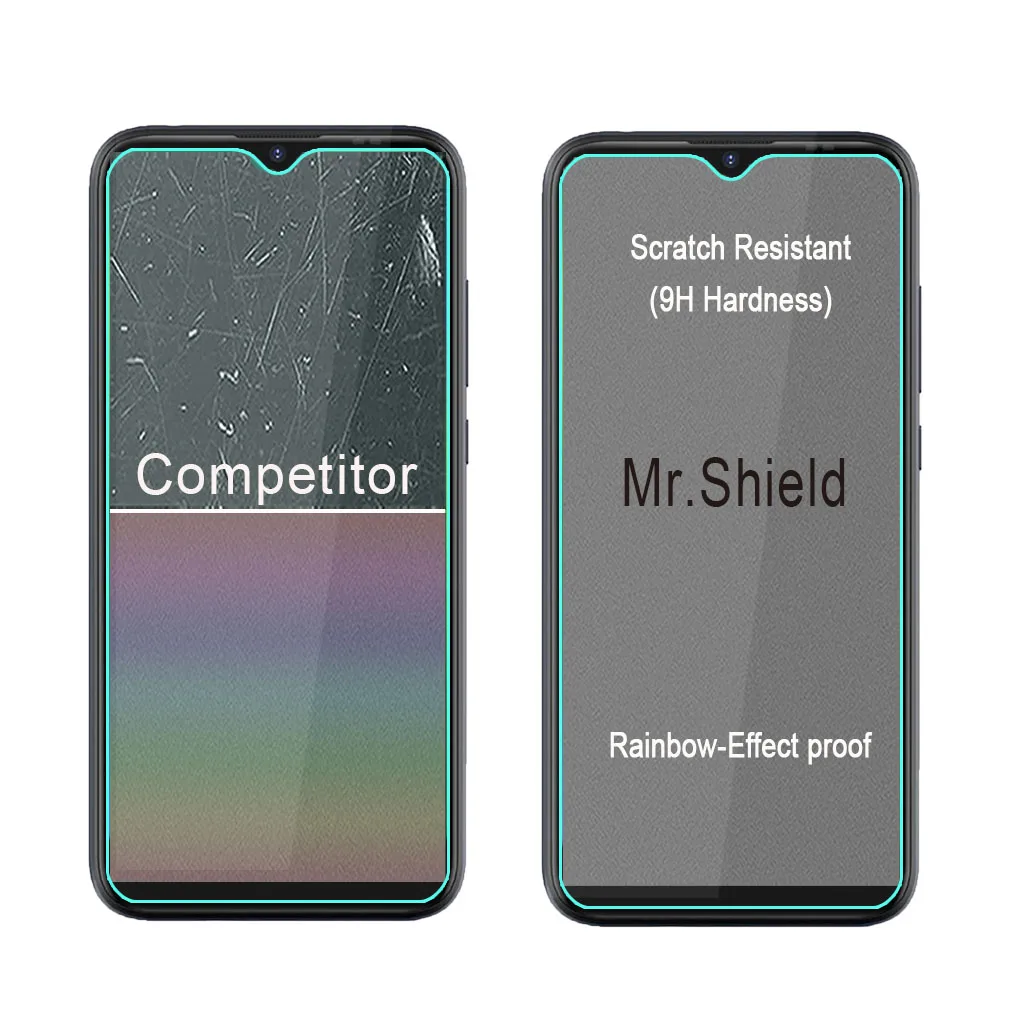 Mr.Shield 강화 유리, AT&T Maestro Plus용, 일본 유리, 9H 경도, 스크린 보호대, 3 팩
