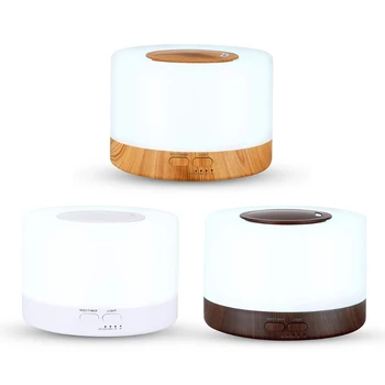 Electric Aroma Air Diffuser Wood Ultrasonic Air Humidifier Essential Oil Cool Humidifier for Home Wholesale 1