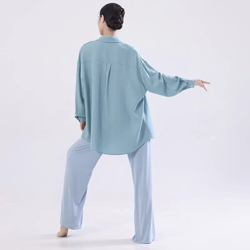 

Рубашка для современных танцев, костюм для танцев, Свободный Топ, женская одежда для тренировок, одежда для классических танцев и представлений, рубашка