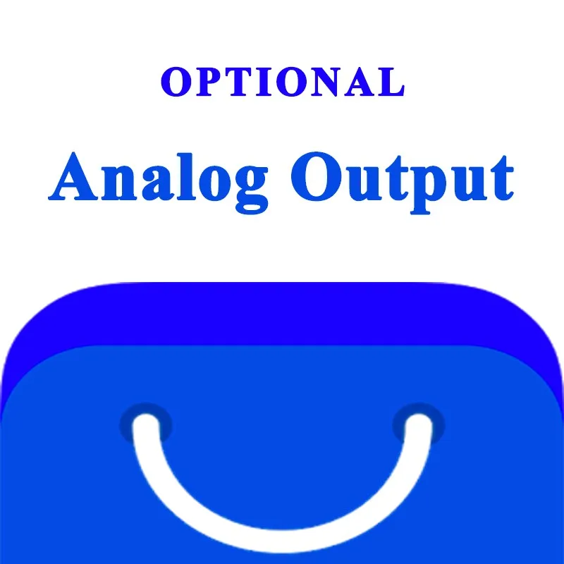 

Analog output (optional)