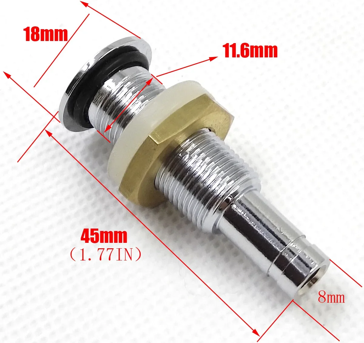Description Picture 2 of itemBathtub air jet,spa brass surface air jet with Chrome plating, hot tub air jet