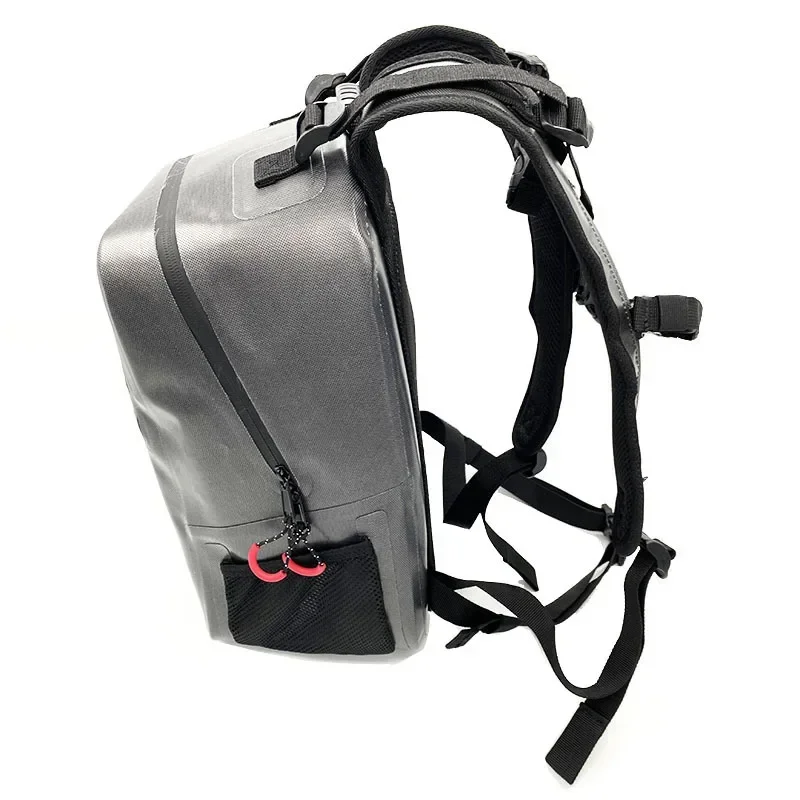 Fishing Bag Backpack Waterproof Fishing Shouders Bag with Detachable Padded  Computer Pocket Hanging Loops