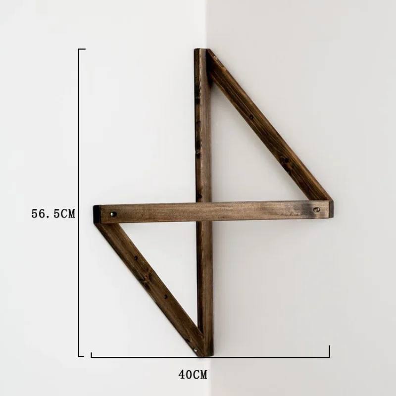Nordic Coat Racks Solid Wood Clothes Hanger Angular Hall Hanger Multifunctional Portable Interior Furnitures Unique Design