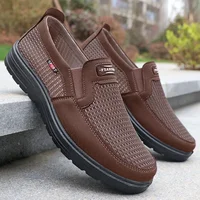 Men Shoes Autumn Slip on Falt Shoes for Men 2025 New Lightweight Male Sneakers Soft Comfortable Driving Shoes Tenis Hombres 1