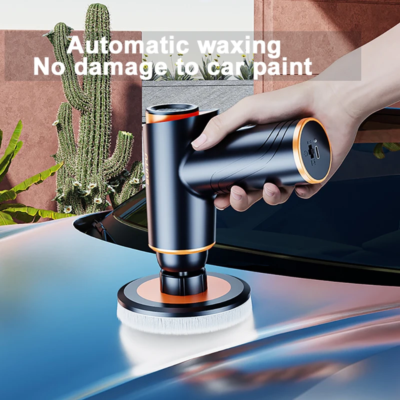 Wireless 100W Polishing Machine Mini Car Wax Polisher Portable ing Machine Rechargeable Polisher