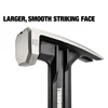 TOUGHBUILT TB-H1-1R-S16 TB-H1-1R-S18 16 OZ. 18 OZ. Smooth Polished Face Magnetic Hand Tool Steel Rip Hammer 5