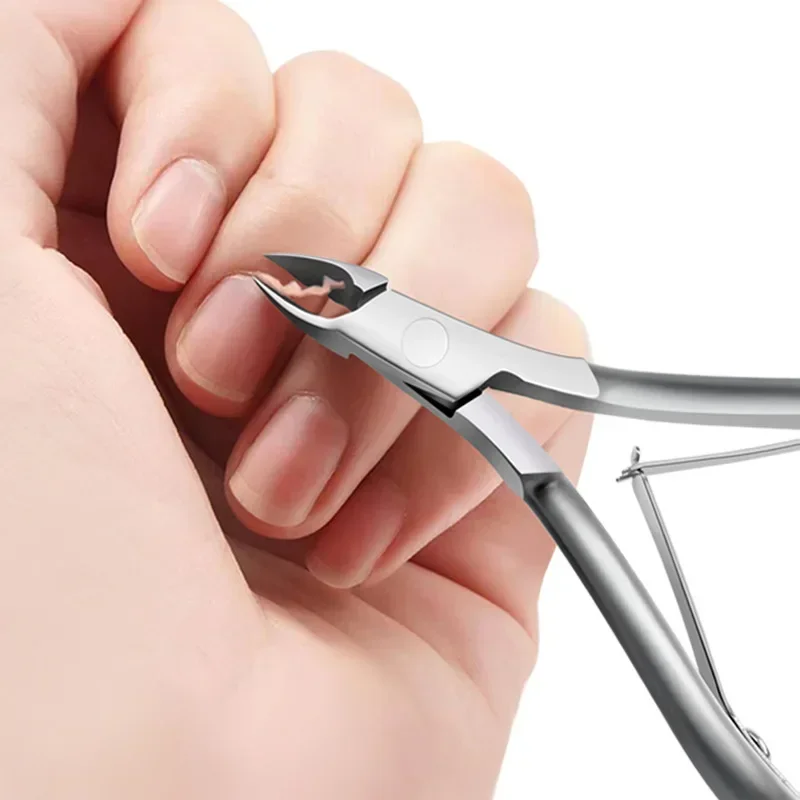 Pinze Per Cuticole 3 Mm/4 Mm/5 Mm/7 Mm, Strumento Per Manicure E - Foto 4