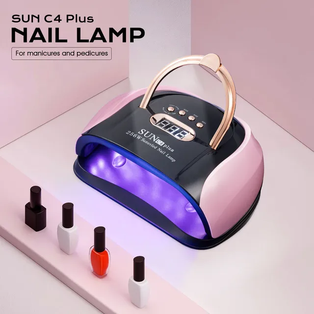 57 LED-Nagellampe – 10 s schnell aushärtender Gel-Nageltrockner mit intelligentem Sensor, keine schwarzen Hände, rotes Licht für Salon- und Heimmaniküre