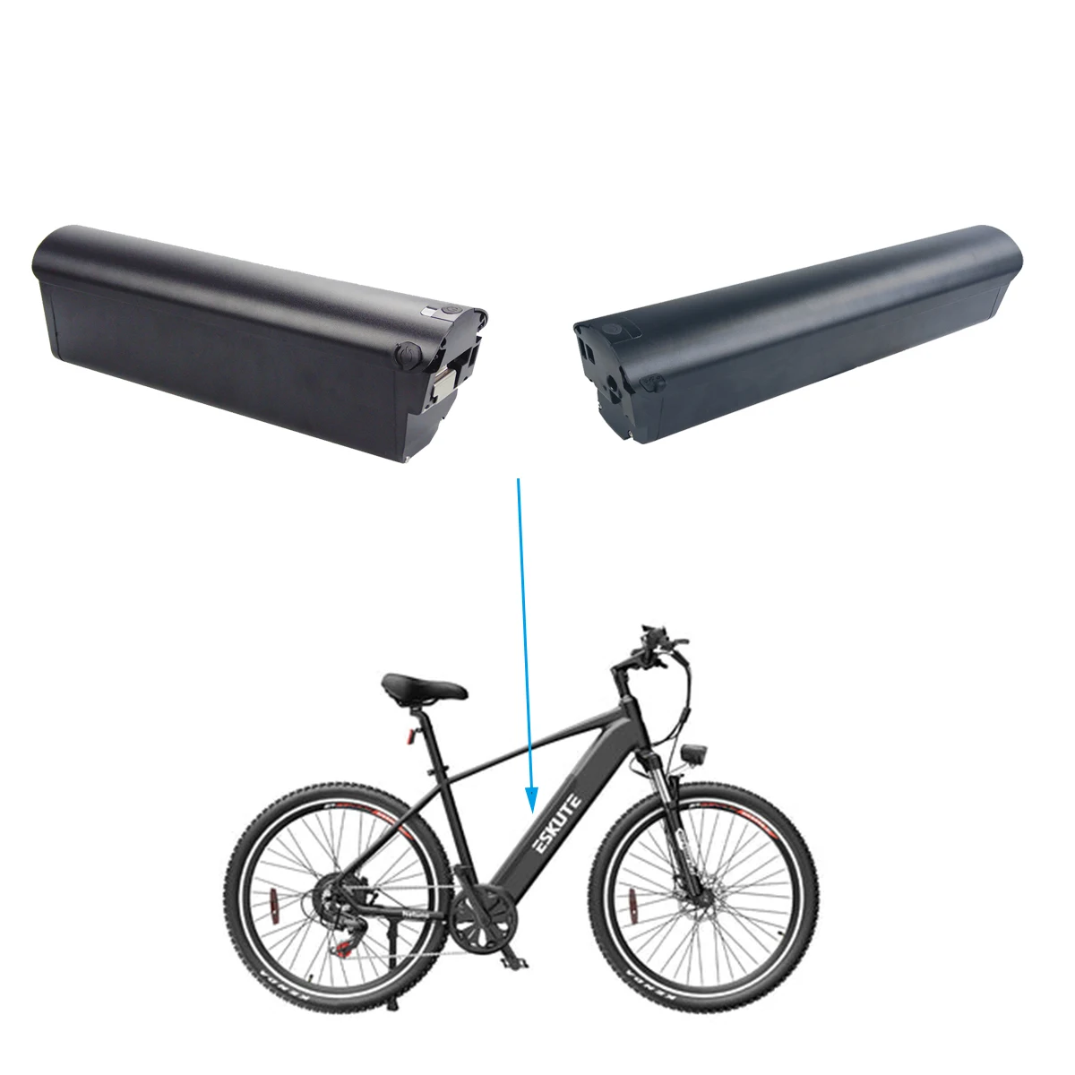 Eskute Netuno ESP500 36 в 48 в интегрированный 14.5Ah 17.5Ah 20Ah 522Wh 720Wh для 2023 Eskute Netuno Polluno Pro Akku Замена (art.: 3920c4daef536) - 3920c4daef536