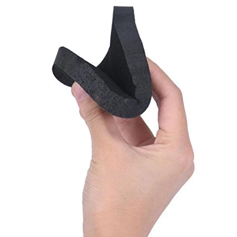 2 Pcs/Set Soft Natural Black Bamboo Sponge Beauty Face Wash Cleaning Cosmetic Puff Charcoal Black Hot Sale Korean Skin Care Tool