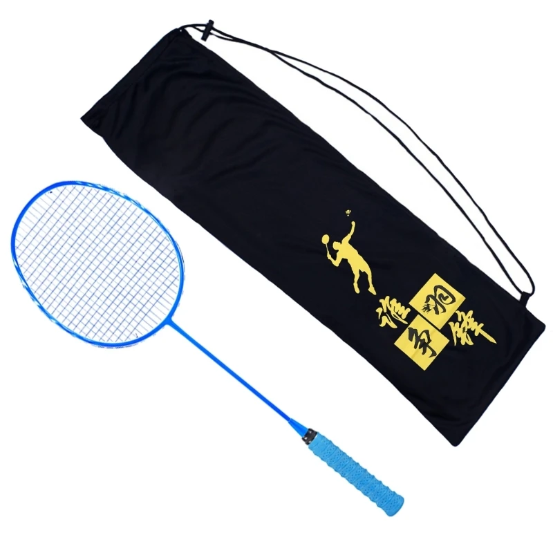 

Badminton Racket Cover Bag Soft Fleece Storage Bag Tennis Racket Protection