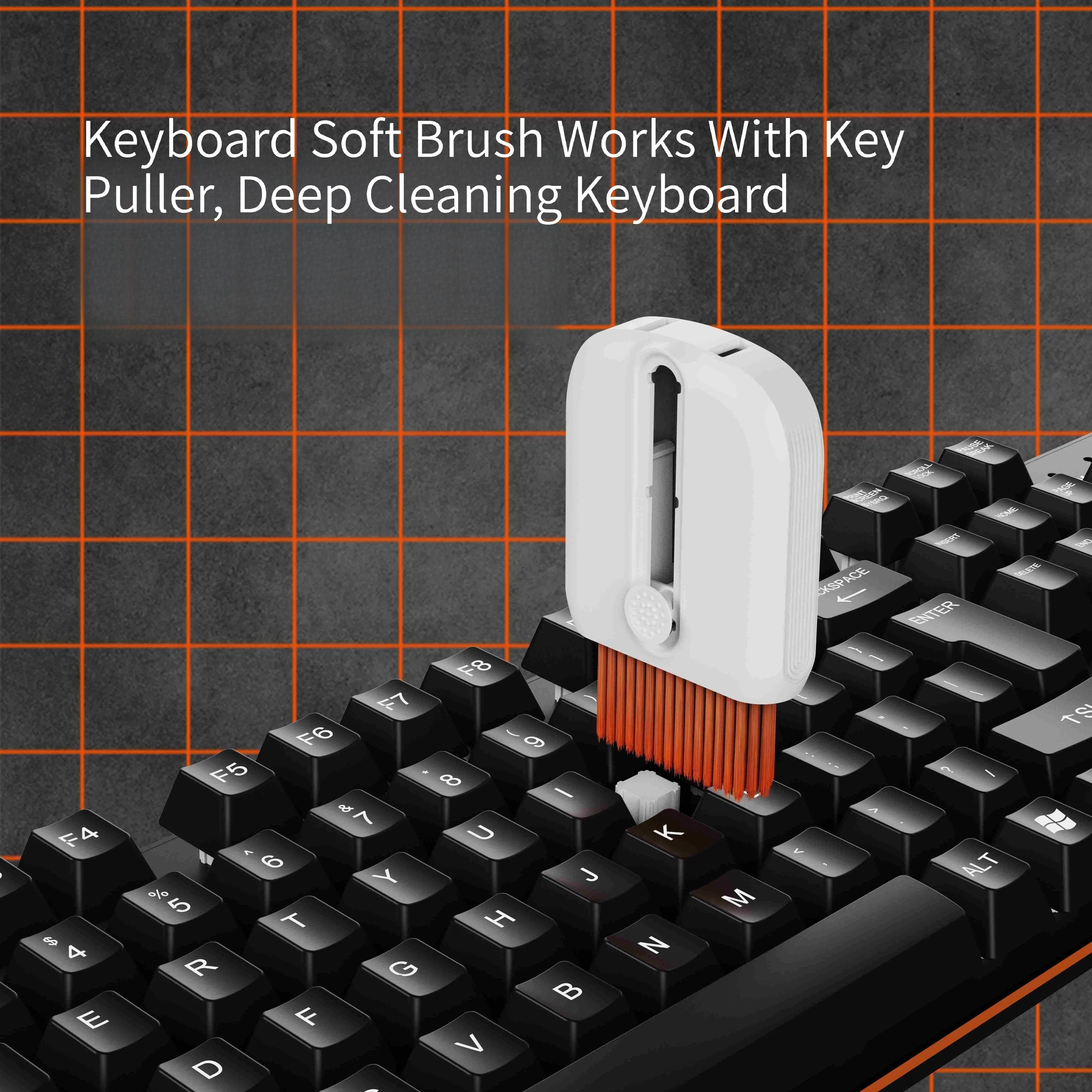 Q6C The Multi-function Computer Keyboard Camera Cleaning Pen Can Be Used As A Universal Cleaning Brush To Stand The Pen Holder 6