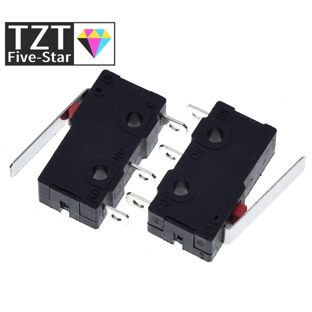 TZT 10/30PCS Taktschalter Ein/Aus KW11-3Z 5A 250V Mikroschalter 3PIN Schnalle neu