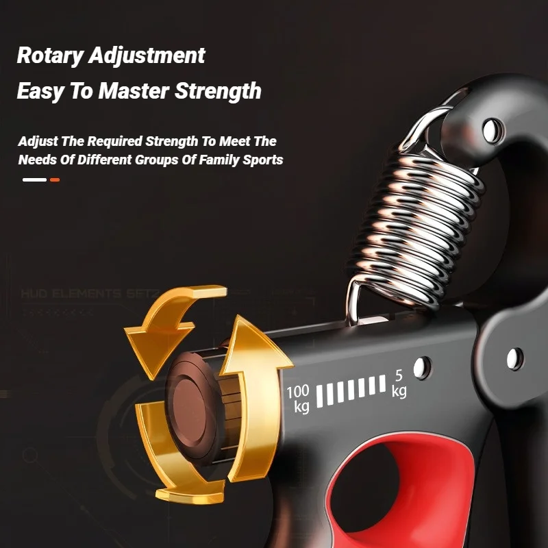 Adjustable Electronic Hand Grip Strengthener 2